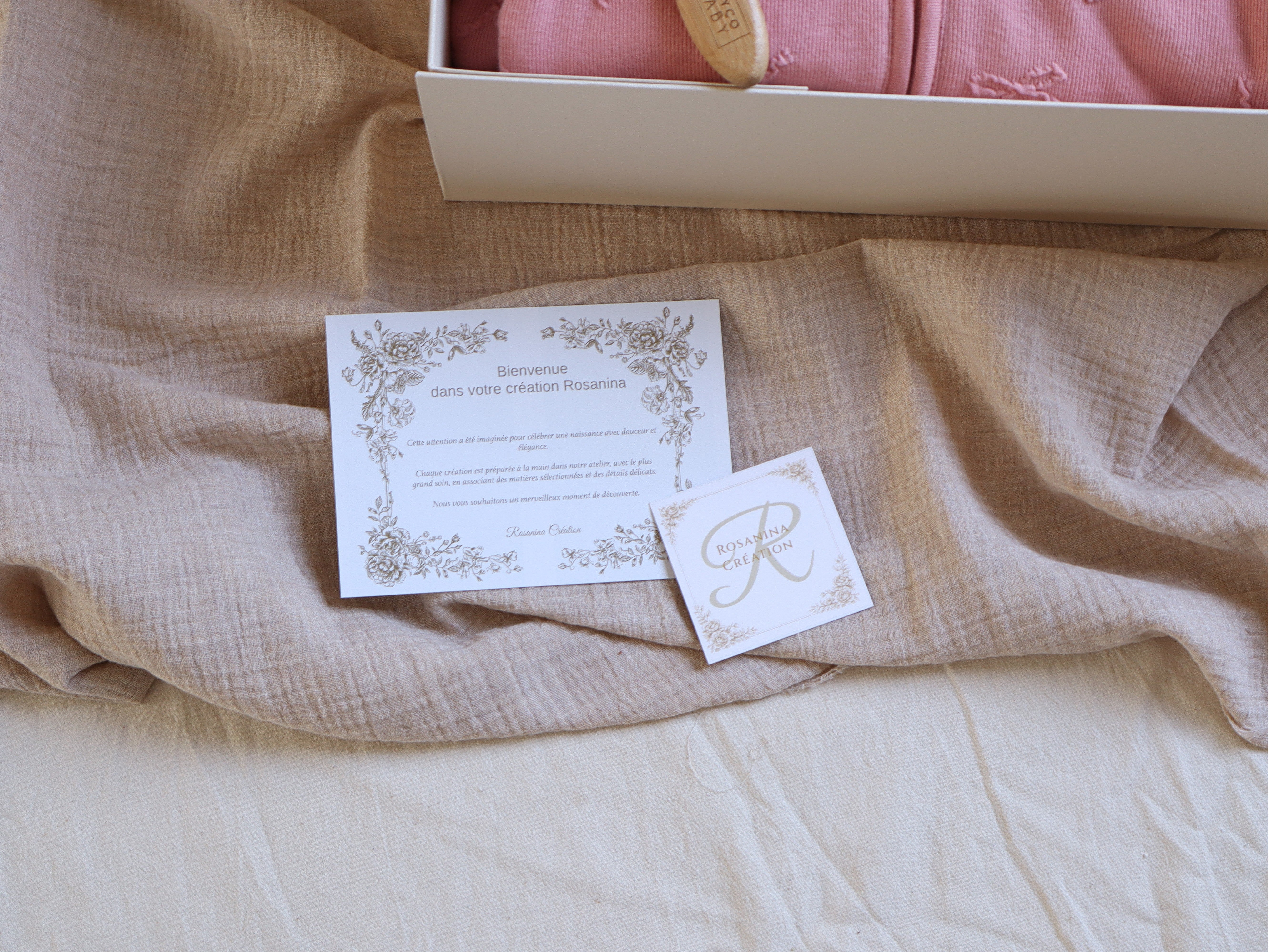 Coffret Naissance Essentiel - Douceur Rosé