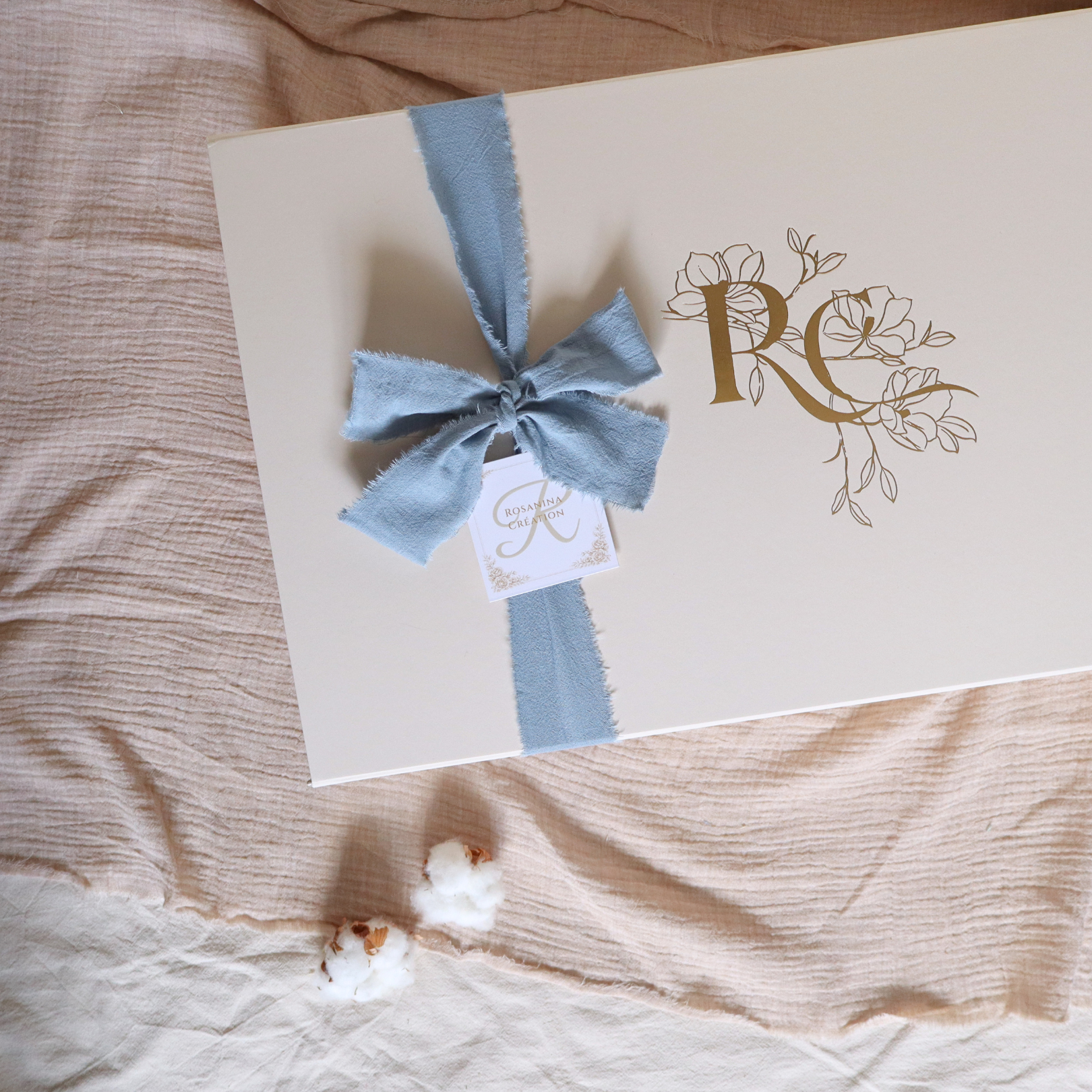Coffret Naissance Essentiel - Bleu naturel