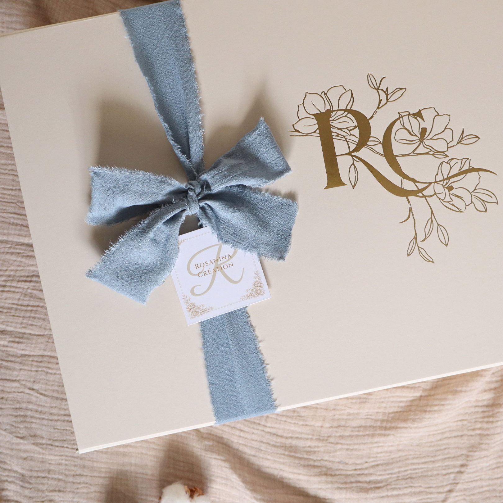 Coffret Naissance Essentiel - Bleu naturel