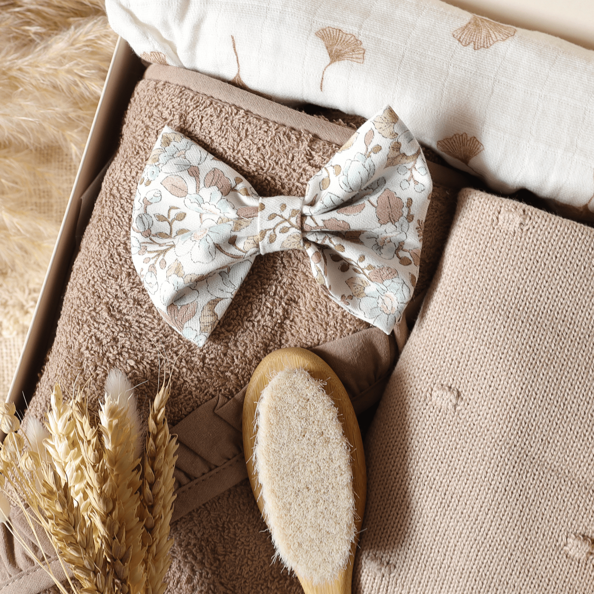 Coffret Naissance Essentiel - Émie - cadeau naissance prêt à offrir - Rosanina Création