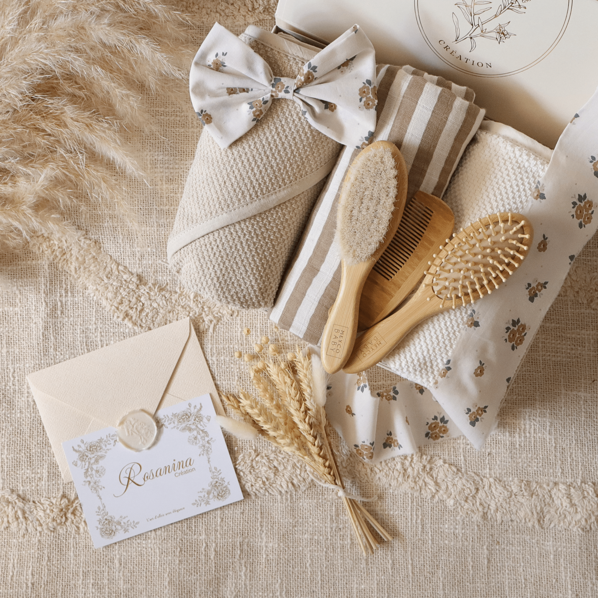 Coffret Petite Attention - Agnès - cadeau naissance prêt à offrir - Rosanina Création