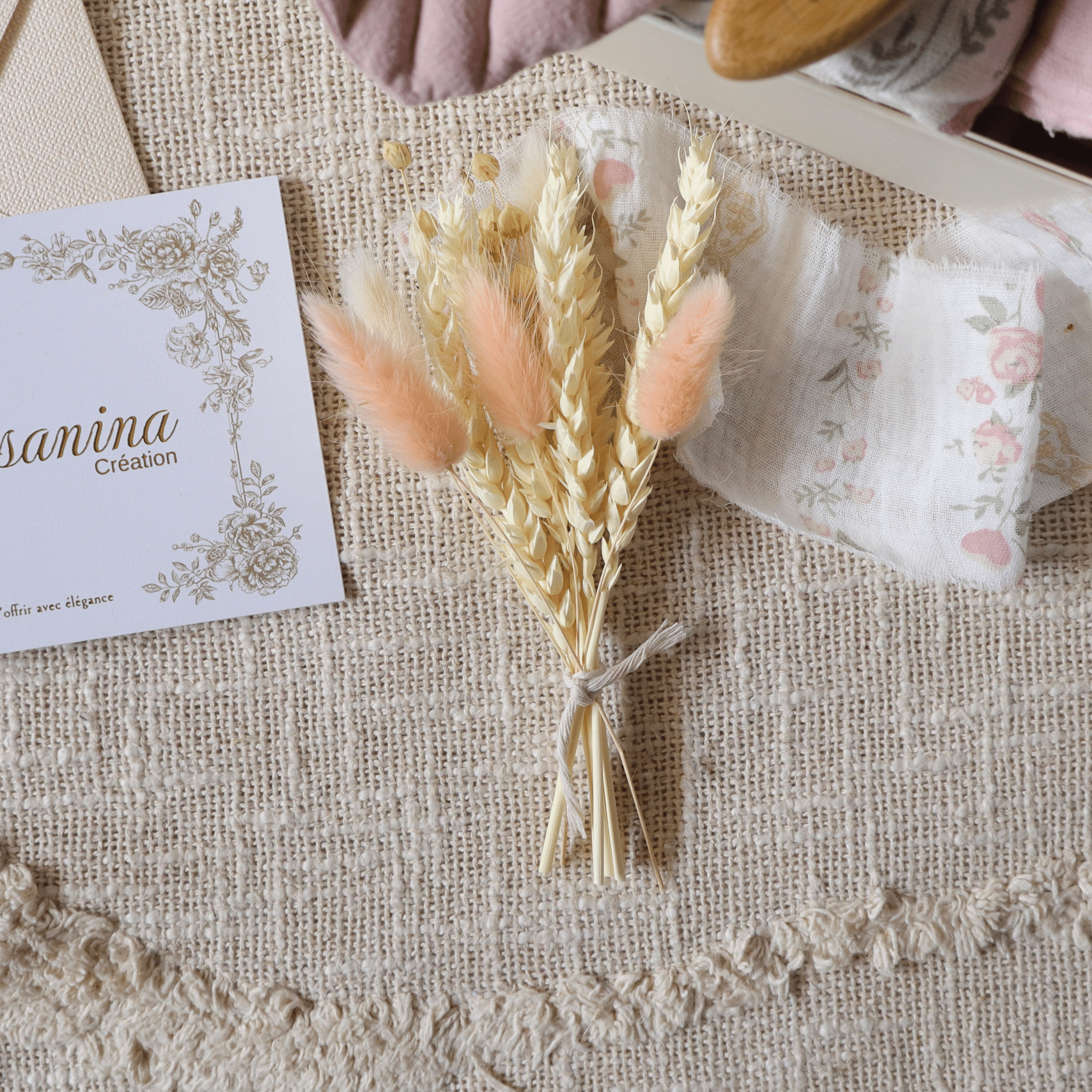 Coffret Petite Attention - Camille - cadeau naissance prêt à offrir - Rosanina Création