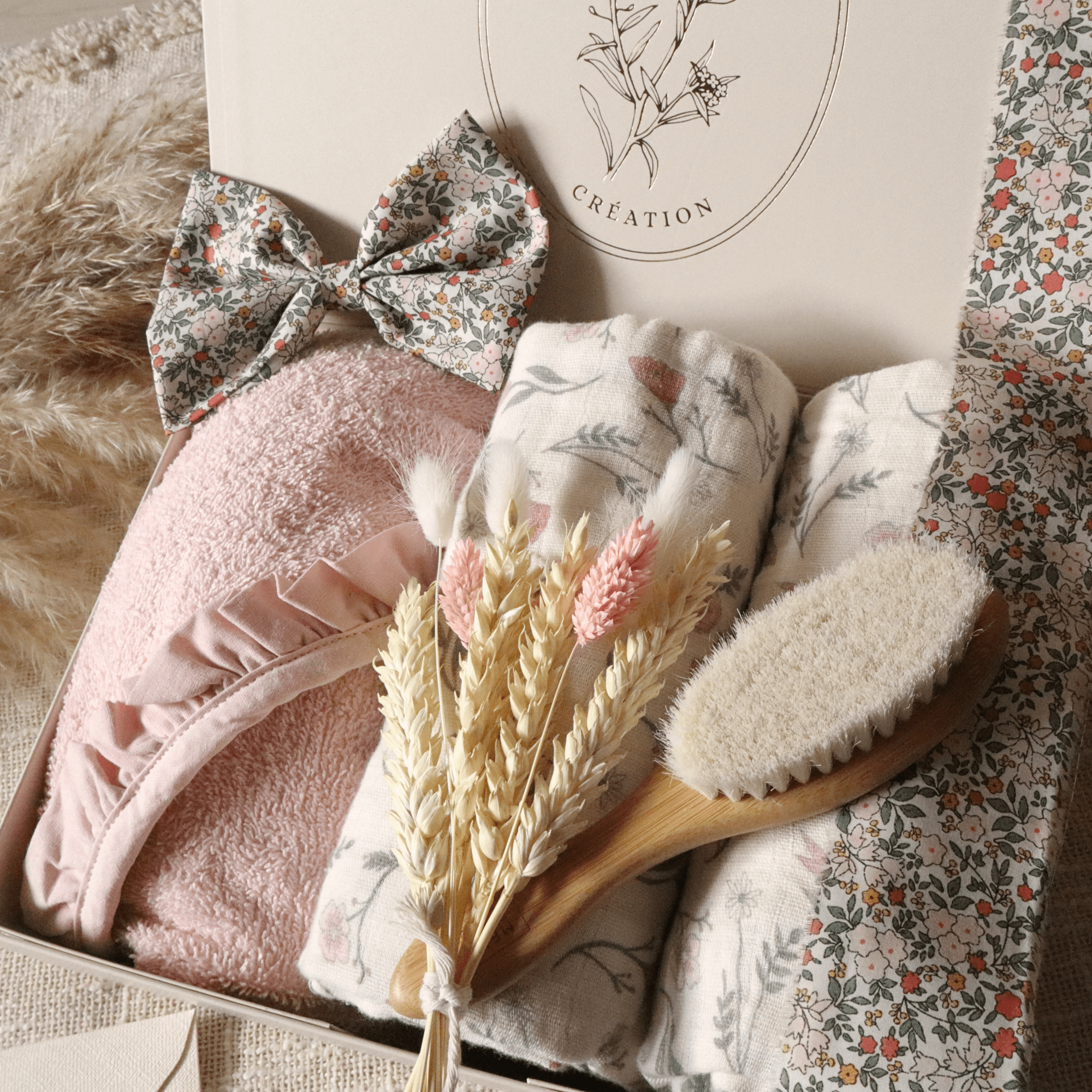 Coffret Petite Attention Essentiel - Éternel - cadeau naissance prêt à offrir - Rosanina Création