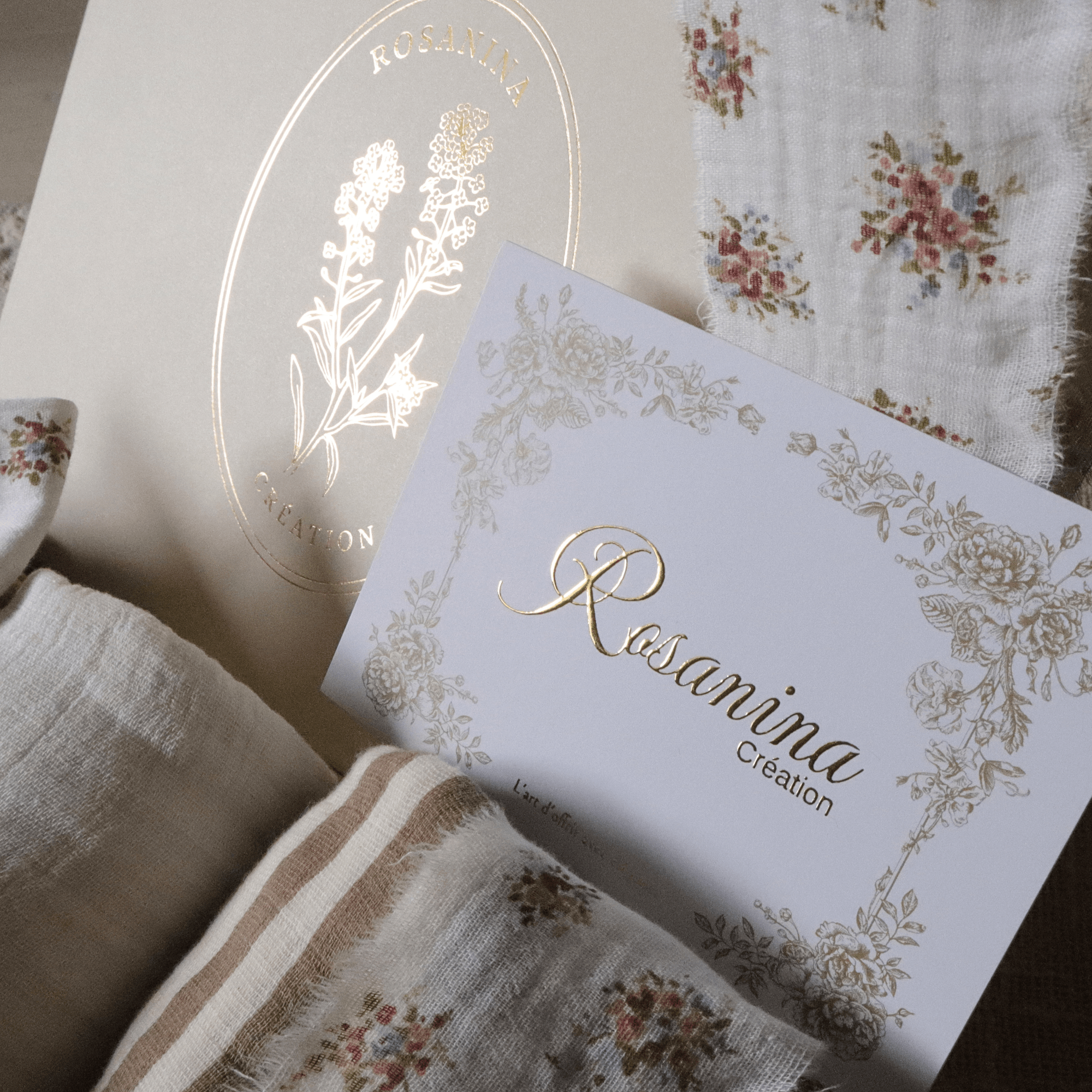 Coffret Petite Attention Signature - Pénélope - cadeau naissance prêt à offrir - Rosanina Création