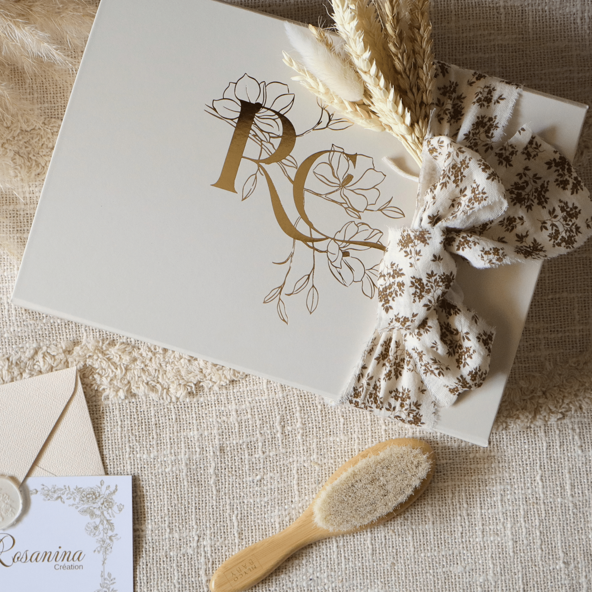 Coffret Petite Attention - Alice - cadeau naissance prêt à offrir - Rosanina Création
