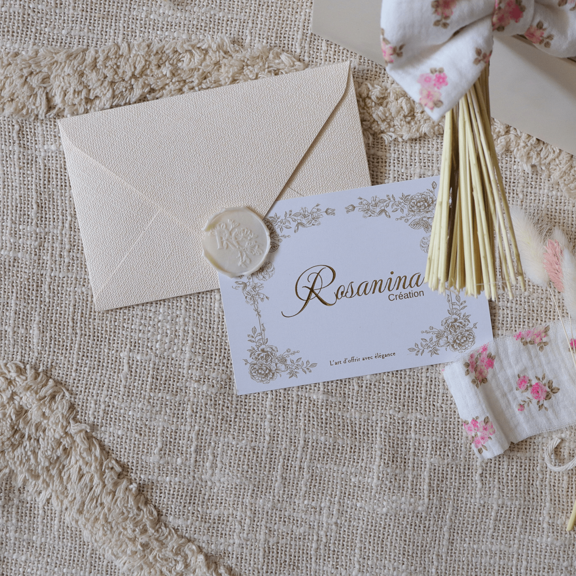 Coffret Harmonie Essentiel - Romane - cadeau naissance prêt à offrir - Rosanina Création