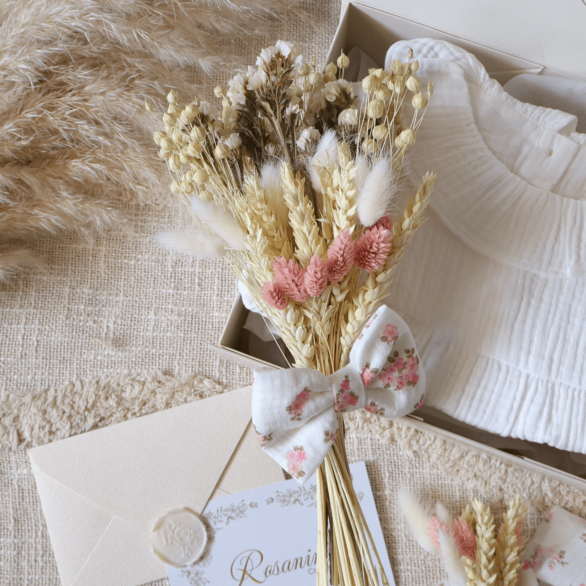 Coffret Harmonie Essentiel - Romane - cadeau naissance prêt à offrir - Rosanina Création