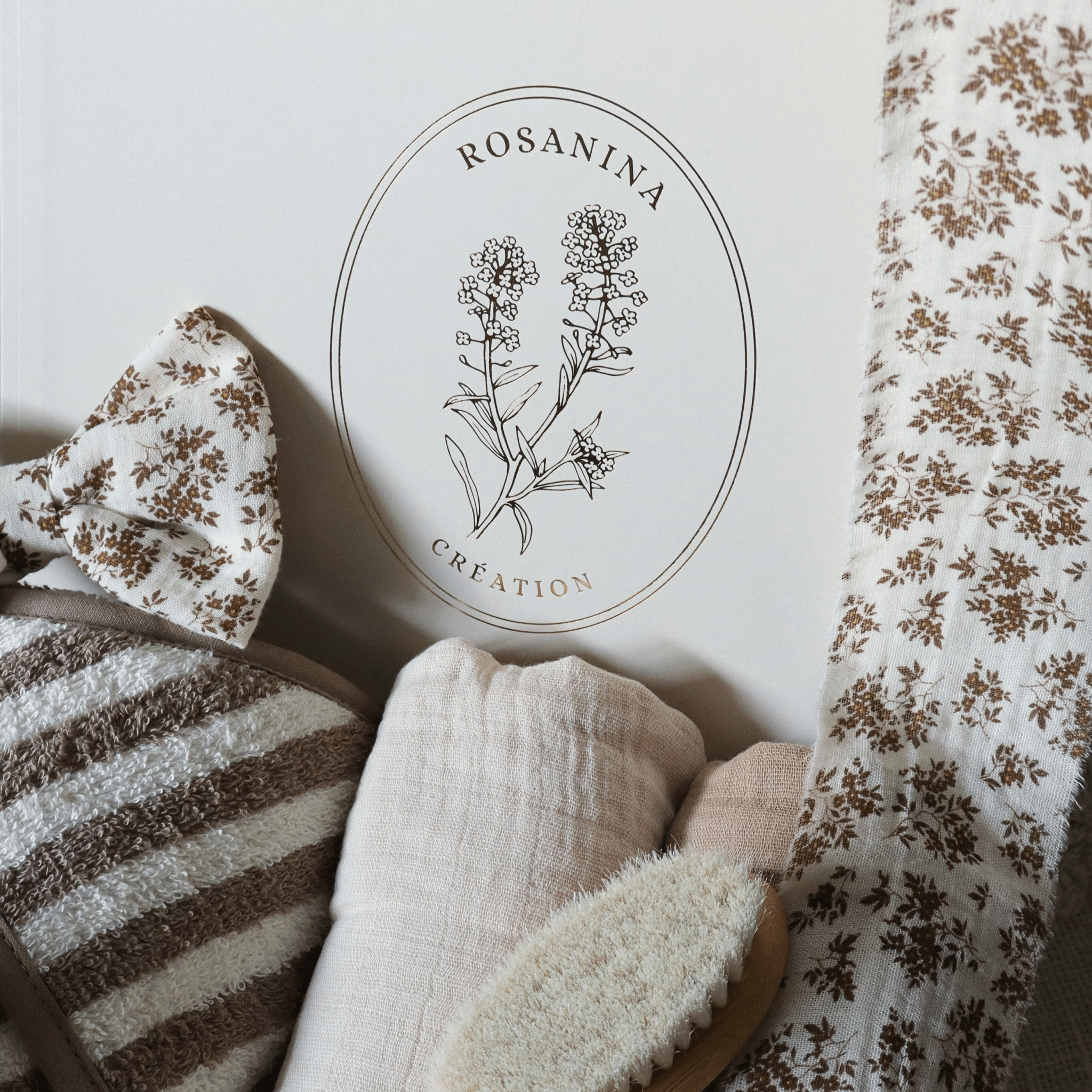 Coffret Petite Attention - Alice - cadeau naissance prêt à offrir - Rosanina Création