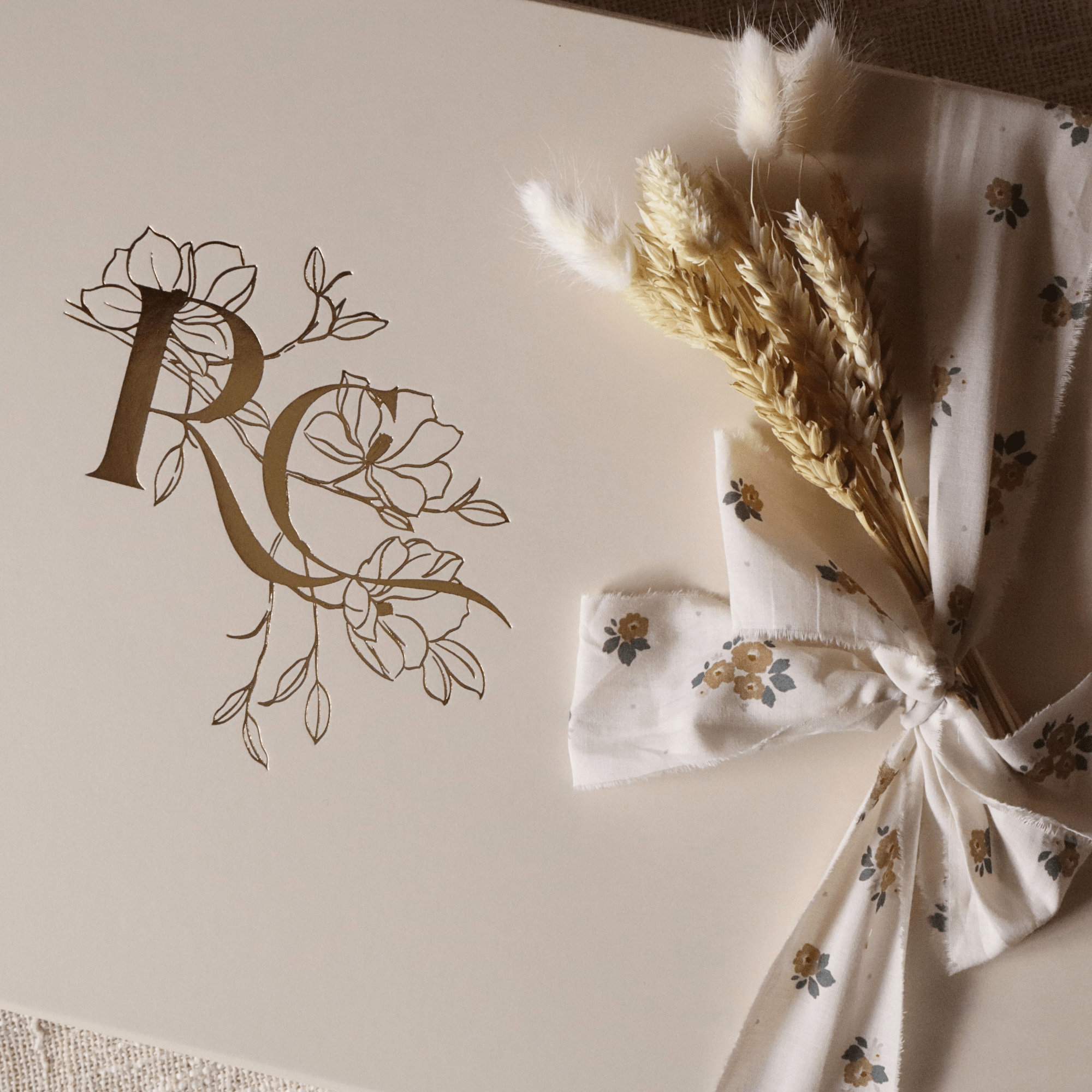 Coffret Naissance Signature - Douceur - cadeau naissance prêt à offrir - Rosanina Création