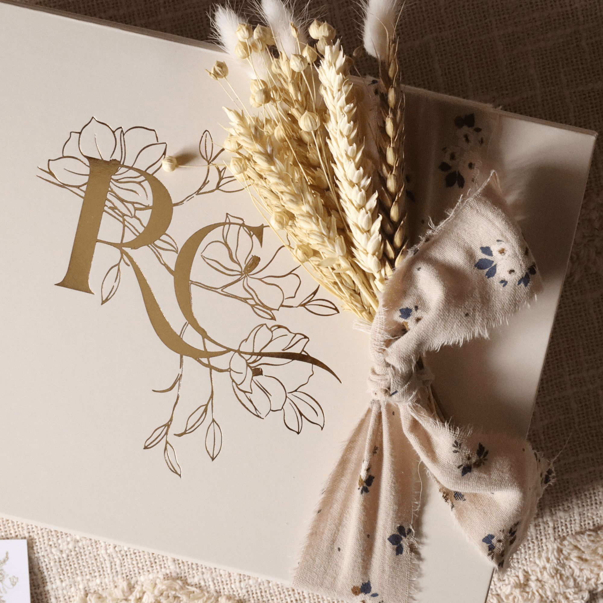 Coffret Petite Attention Prestige - Glamour - cadeau naissance prêt à offrir - Rosanina Création