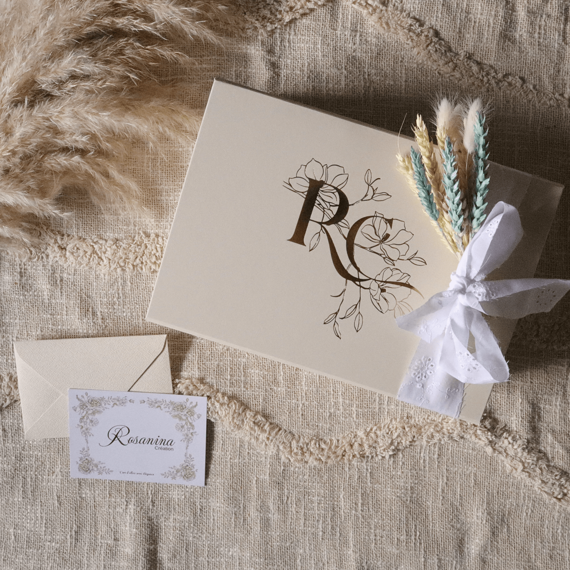 Coffret Petite Attention Essentiel - Jule - cadeau naissance prêt à offrir - Rosanina Création