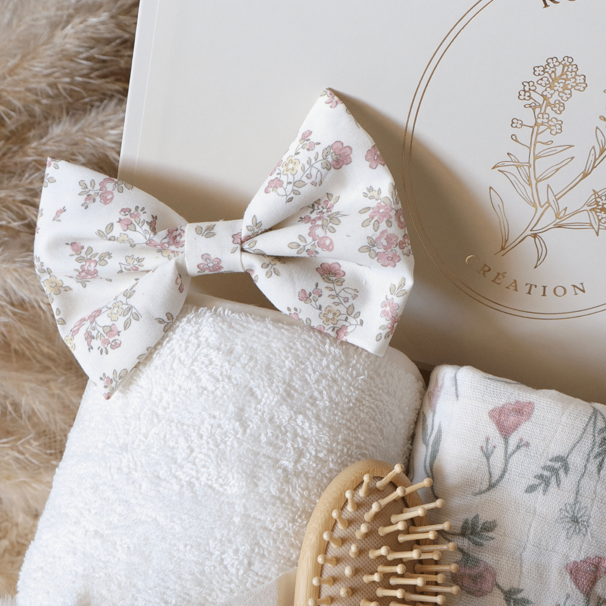 Coffret Petite Attention - Léontine - cadeau naissance prêt à offrir - Rosanina Création