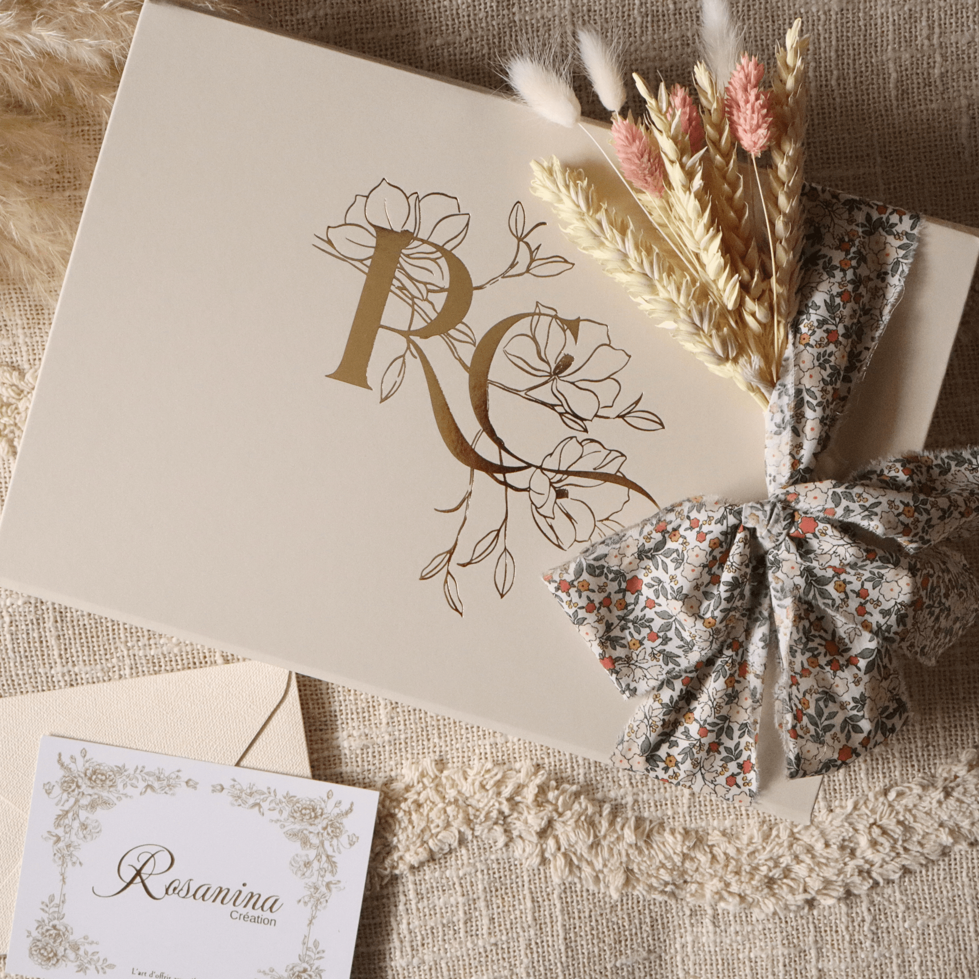 Coffret Petite Attention Essentiel - Éternel - cadeau naissance prêt à offrir - Rosanina Création